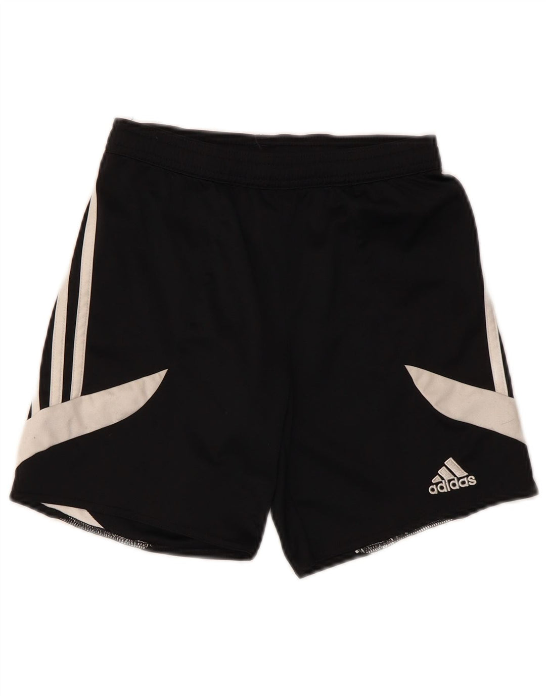 Adidas Boys Climalite Sportshorts 7-8 år Medium Sort Colourblock