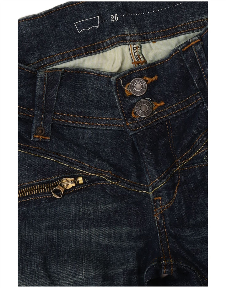 Levi's lige jeans til kvinder W26 L32 blå