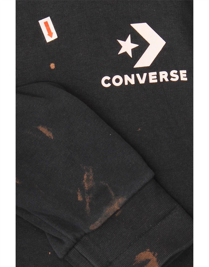 Converse Sweatshirt til mænd Medium Sort bomuld
