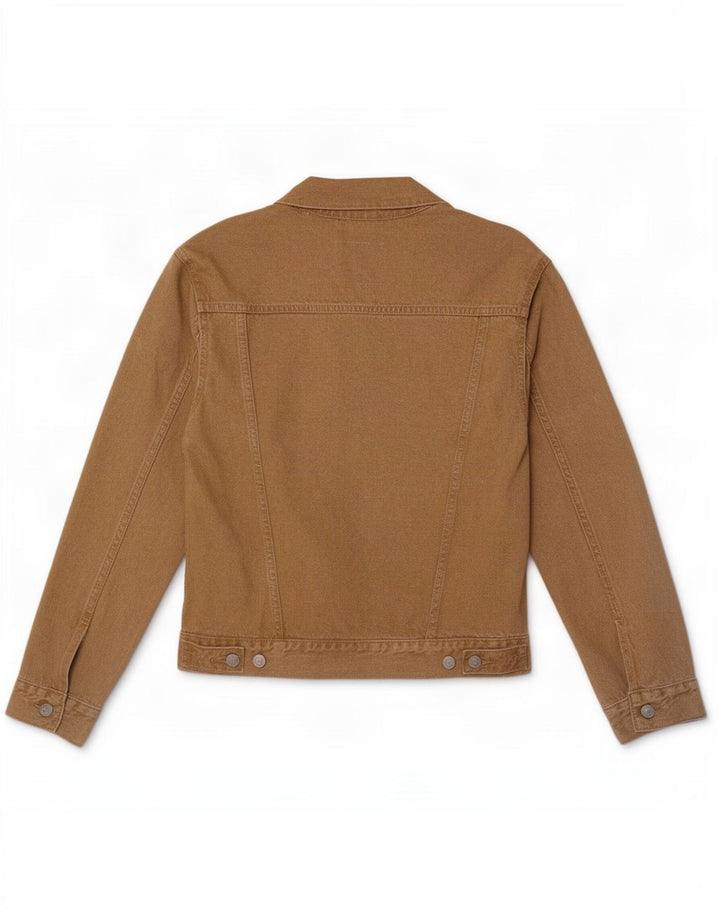 Levi's Herre denimjakke UK 36 Small Beige Bomuld