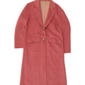 Marks & Spencer Dameoverfrakke UK 8 Lille Pink Polyester