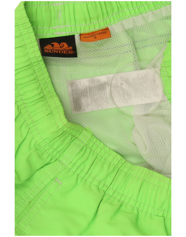 SUNDEK Badeshorts til mænd Small Green Polyester