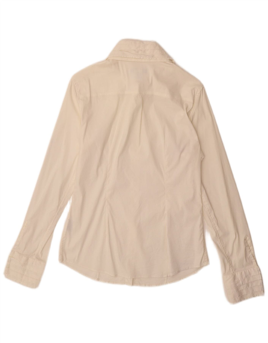 Gant Dameskjorte UK 12 Medium Off White Bomuld