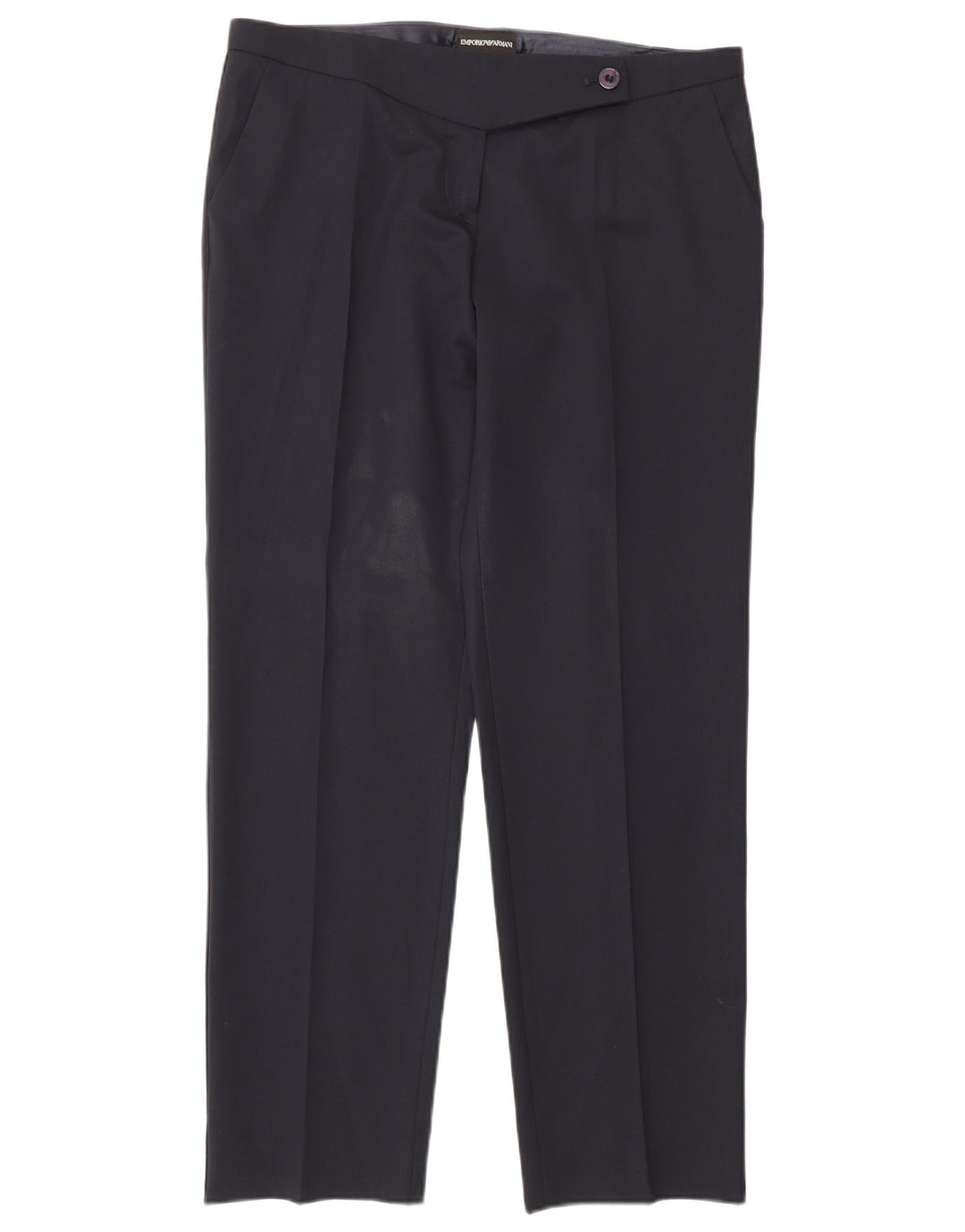 Emporio Armani Damedragt med 2 knapper 2 dele IT 44 Medium W30 L30 Marineblå