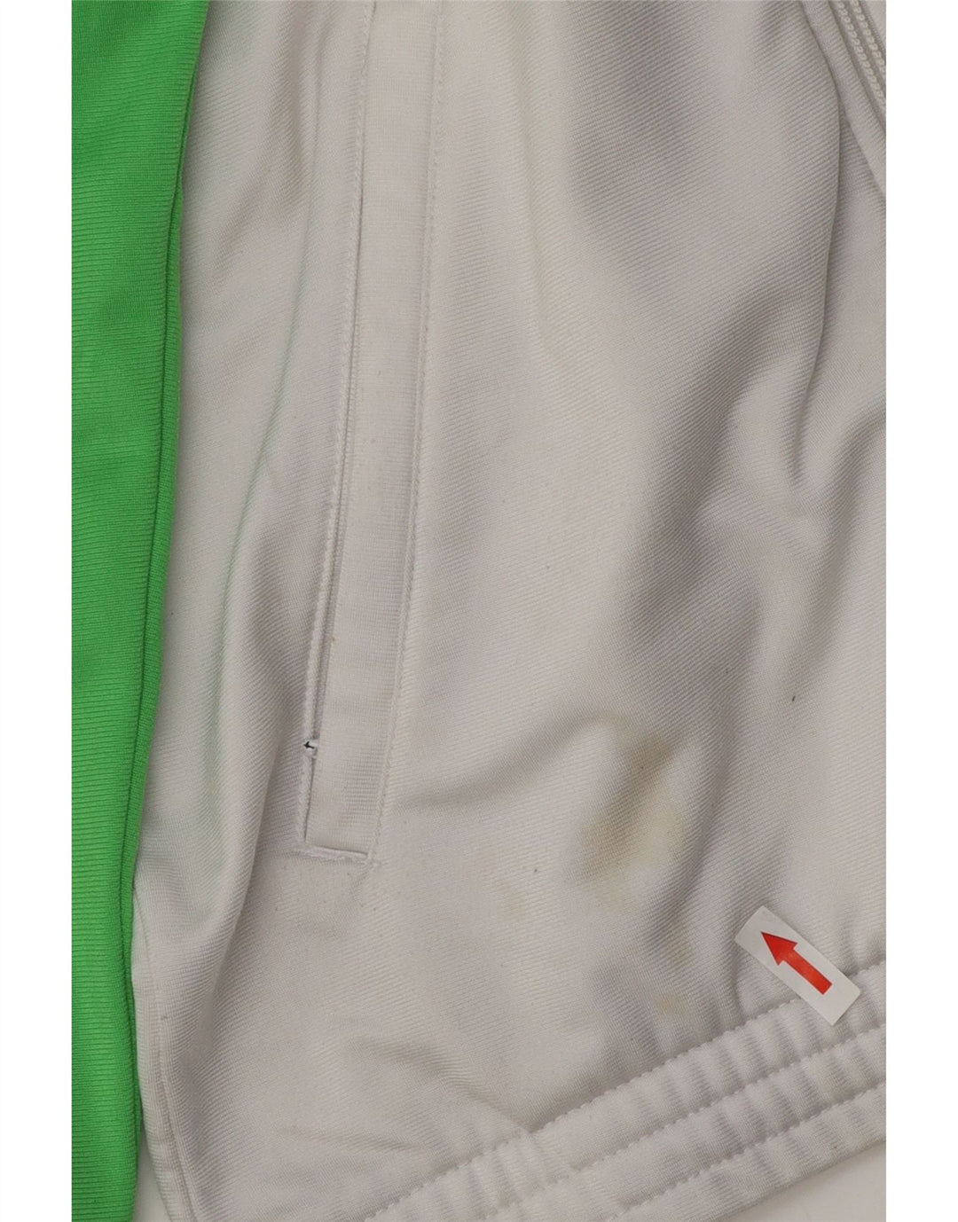 ADIDAS Træningsdragt til mænd, topjakke UK 40/42 Medium White Colourblock