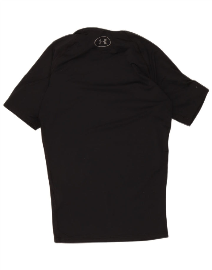 Under Armour Herre Compression T-Shirt Top Medium Sort Polyester