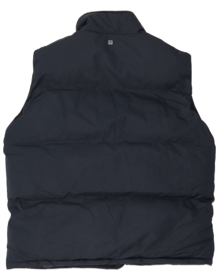 Mountain Warehouse Herre Polstret Gilet UK 42 XL Navy Blue Polyester