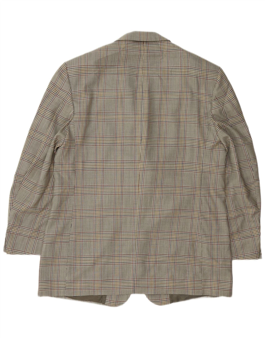 Brooks Brothers Herre 3-knaps blazerjakke IT 54 2XL Grå Houndstooth Uld