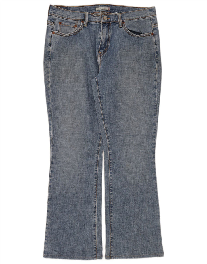 Levi's Dame 515 Bootcut Jeans US 12 Large W32 L30 Blå Bomuld