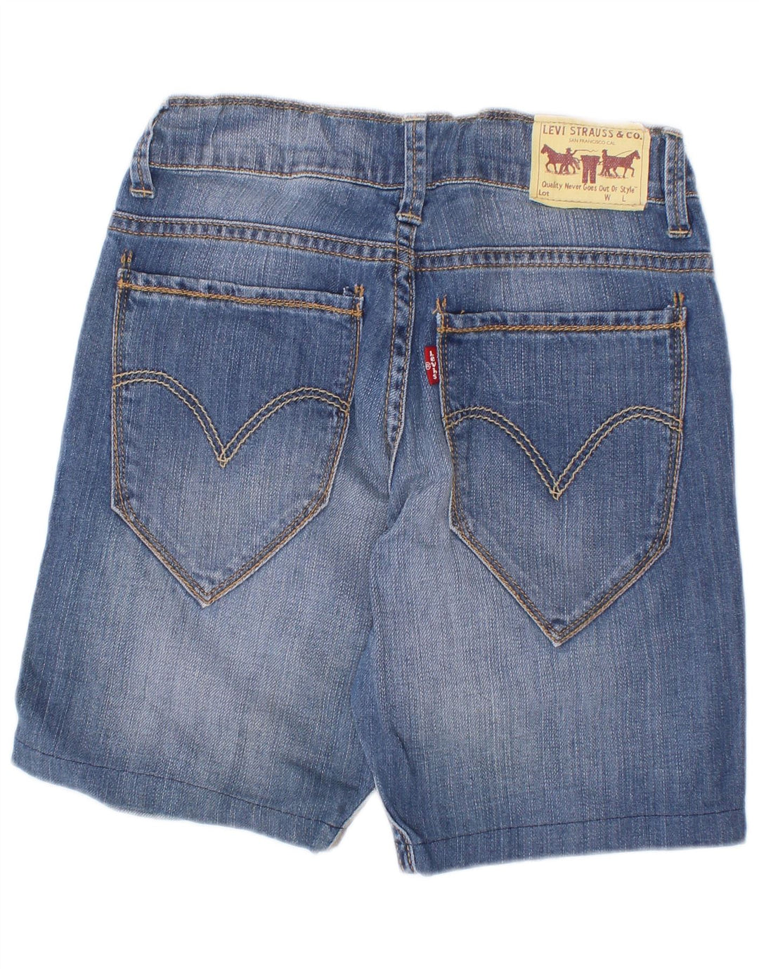 Levi's Boys denimshorts 9-10 år W22 blå bomuld
