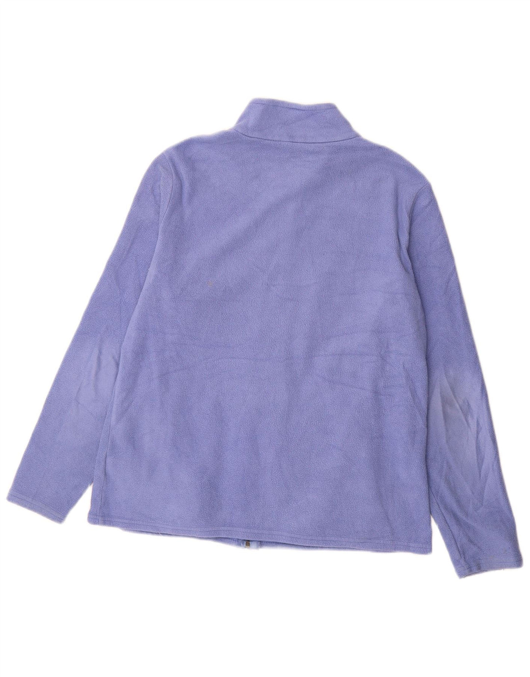 Marks & Spencer Fleecejakke til kvinder UK 16 Stor lilla polyester
