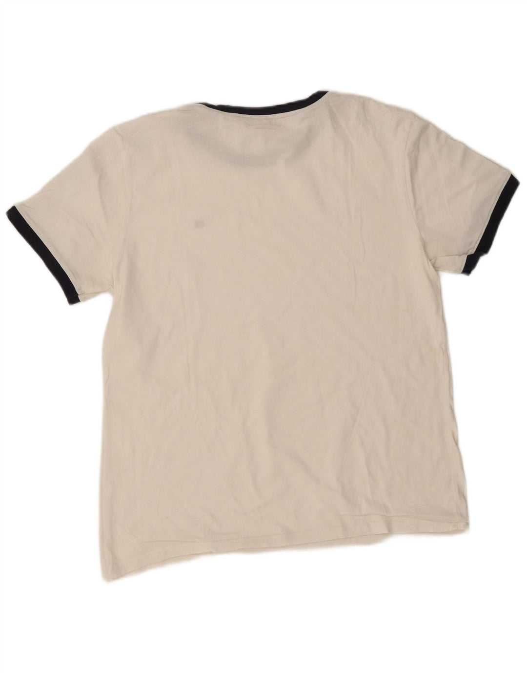 Tommy Hilfiger Herre Grafisk T-Shirt Top Stor Hvid Colourblock