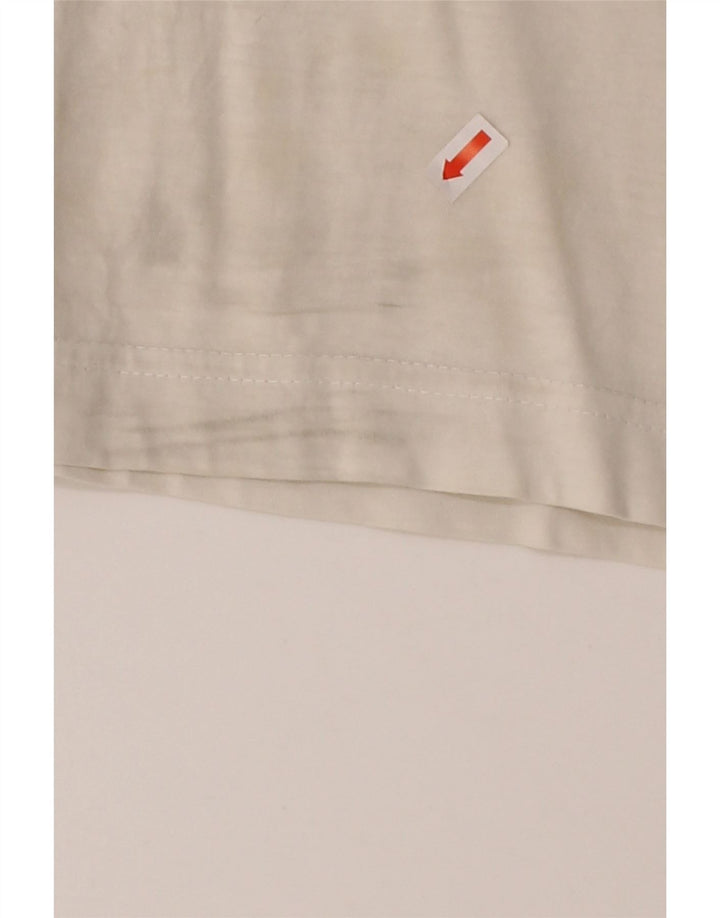 PUMA Mens Regular Fit Graphic Vest Top Small White Cotton Vintage Puma and Second-Hand Puma from Messina Hembry 