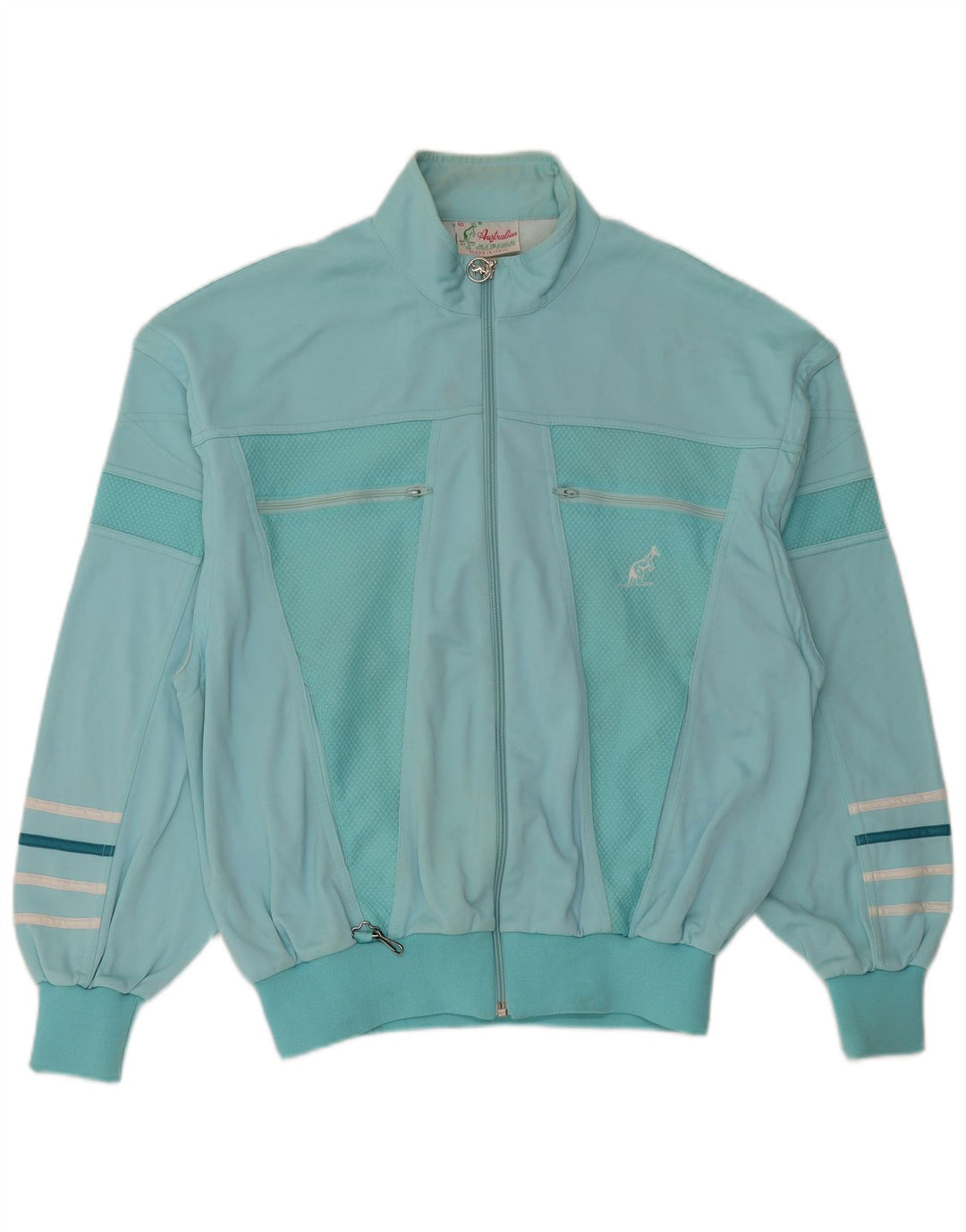 AUSTRALIAN L'ALPINA Træningsdragt til mænd Topjakke IT 48 Mellemblå polyamid