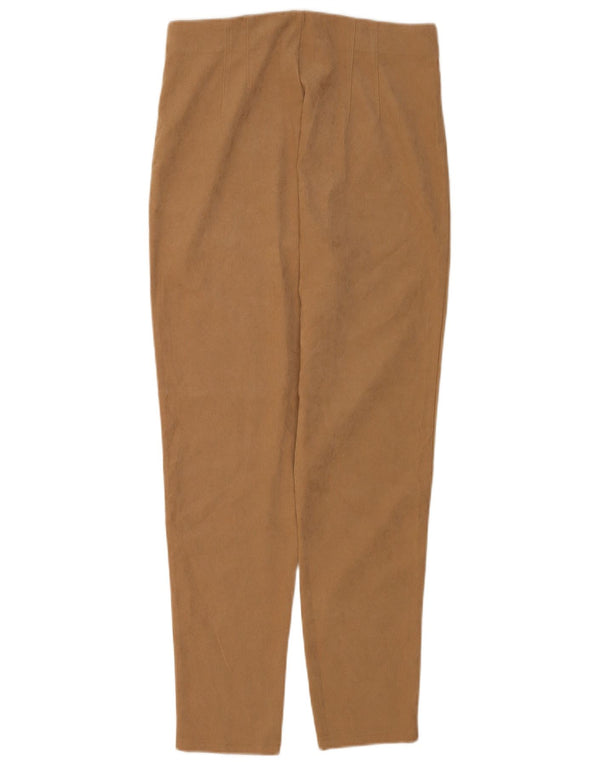 Zara Dame Slim Casual Bukser Large W30 L28 Brun