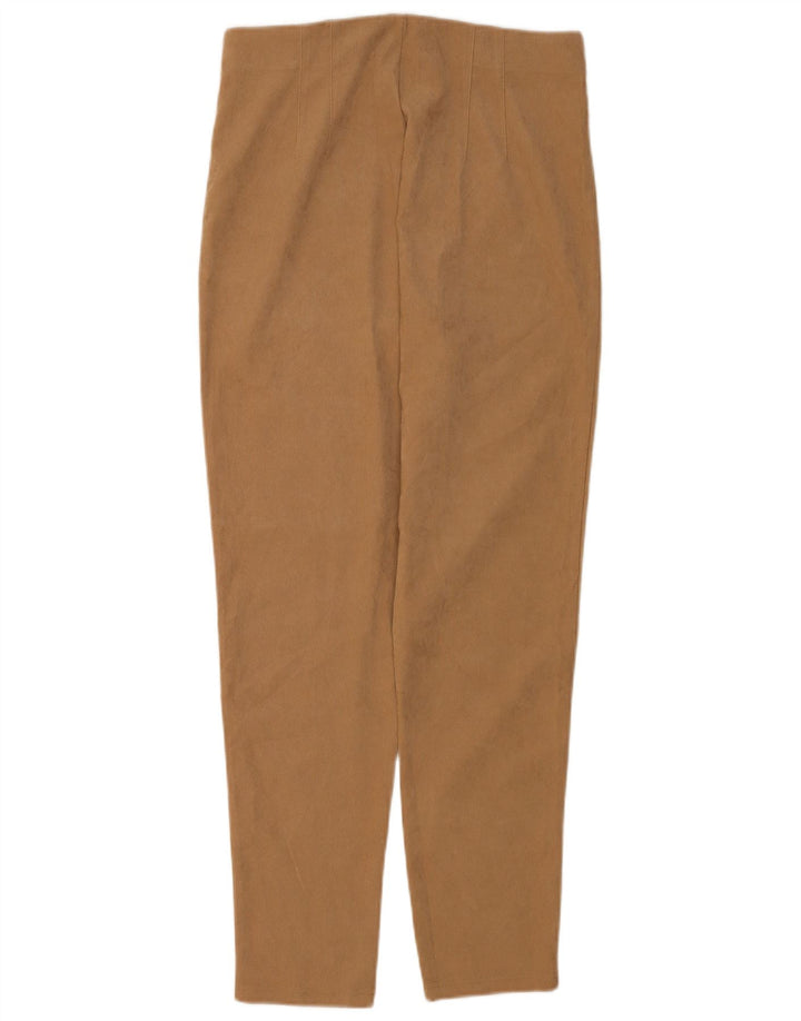 Zara Dame Slim Casual Bukser Large W30 L28 Brun