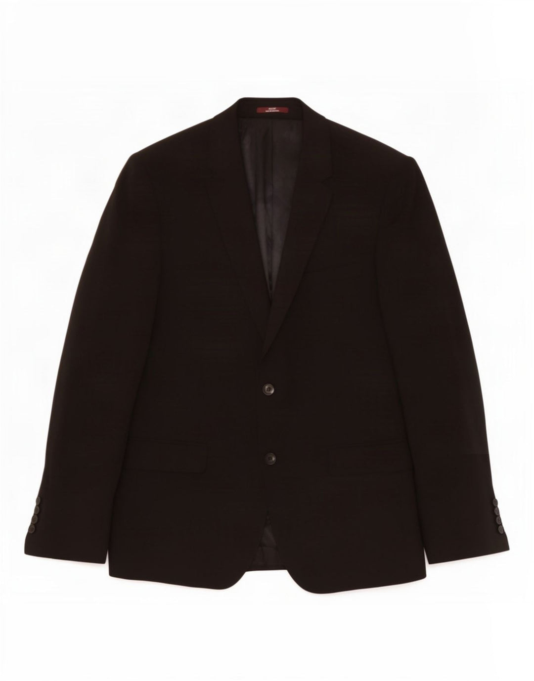 Marks & Spencer Herre 2-knaps blazerjakke UK 42 Stor sort uld
