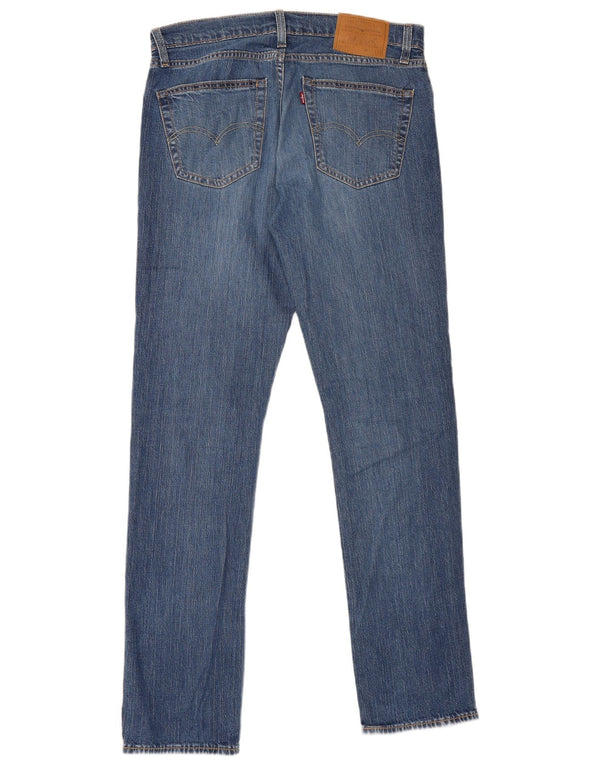 Levi's Herre 511 Slim Jeans W32 L34 Blå