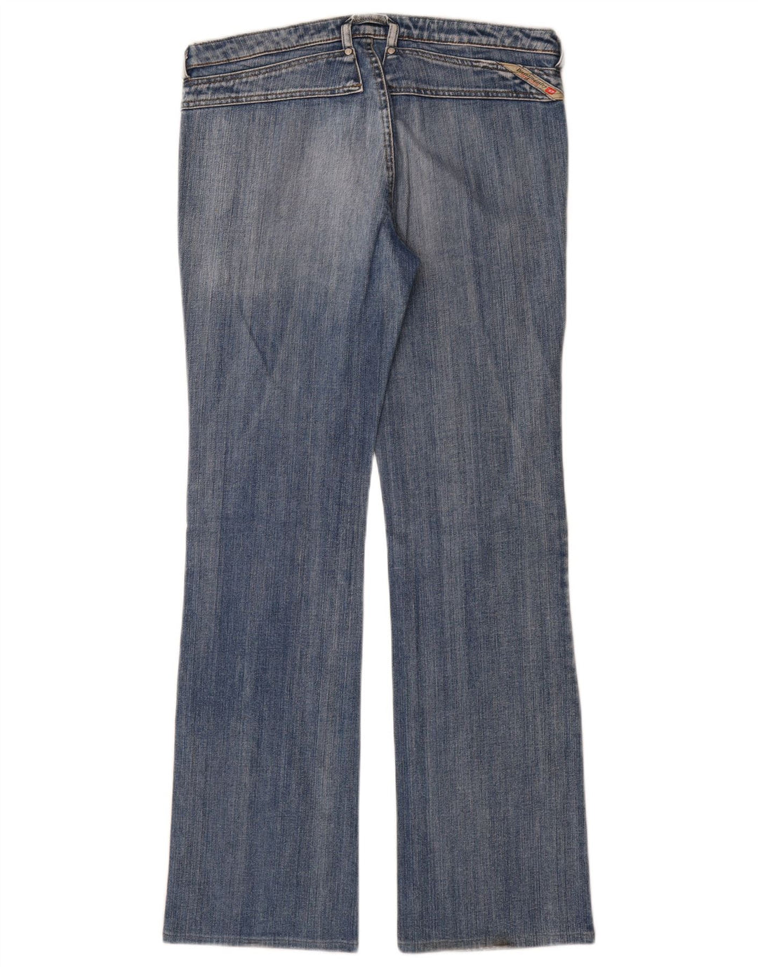 DIESEL Dame Bootcut Jeans W31 L33 Blå Bomuld