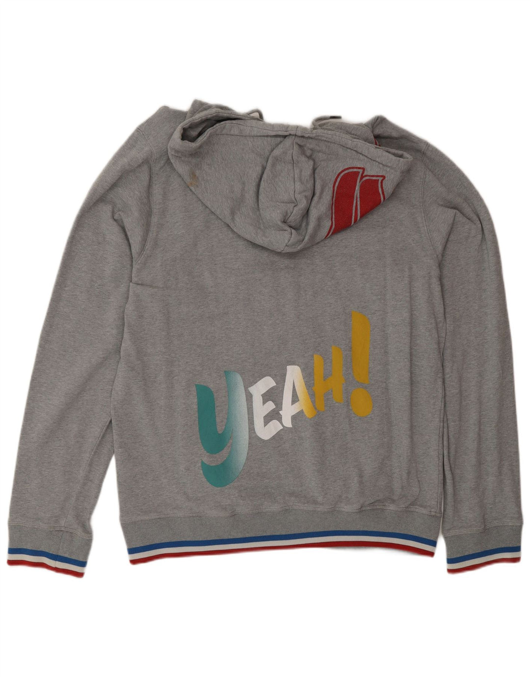 Diesel Herre 55DSL Grafisk Hoodie Jumper XL Grå