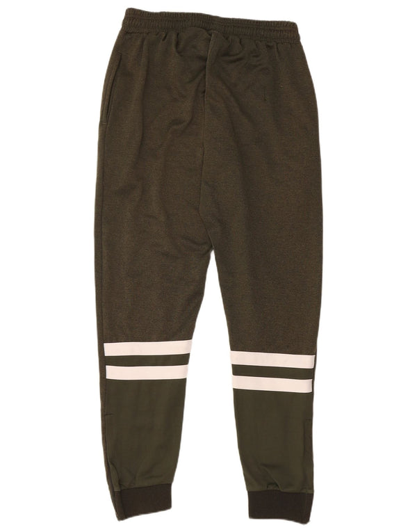 ELLESSE Træningsdragt til mænd Joggers Small Khaki Colourblock Polyester