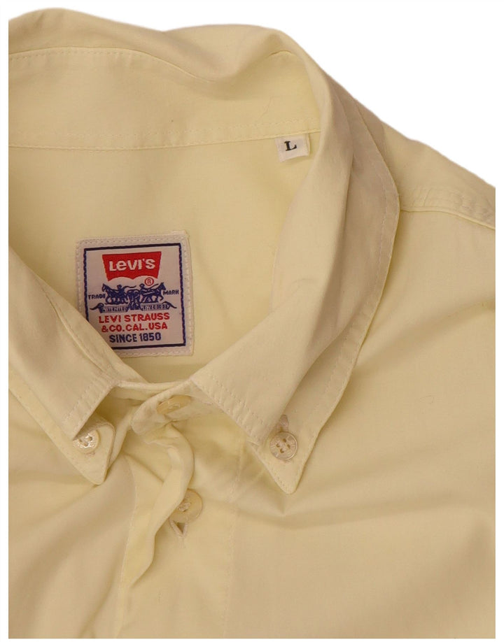 Levi's Herreskjorte Stor Gul