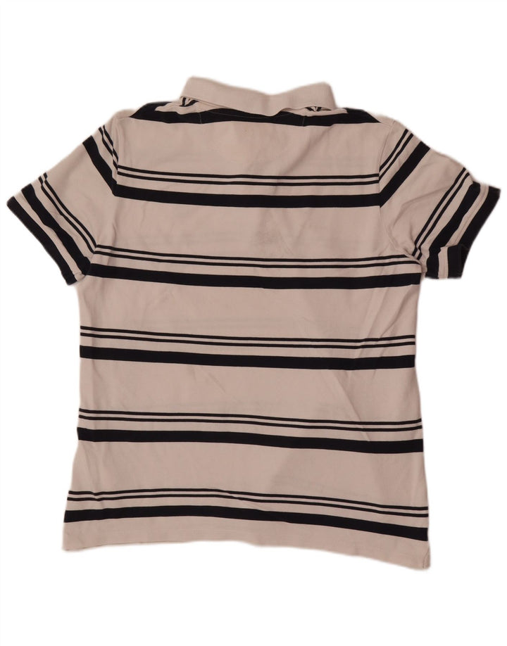 Timberland Herre Regular Fit Polo Shirt Stor hvid stribet bomuld