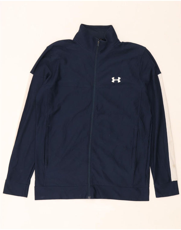 Under Armour Herre træningsdragt Topjakke Medium Navy Blue Colourblock