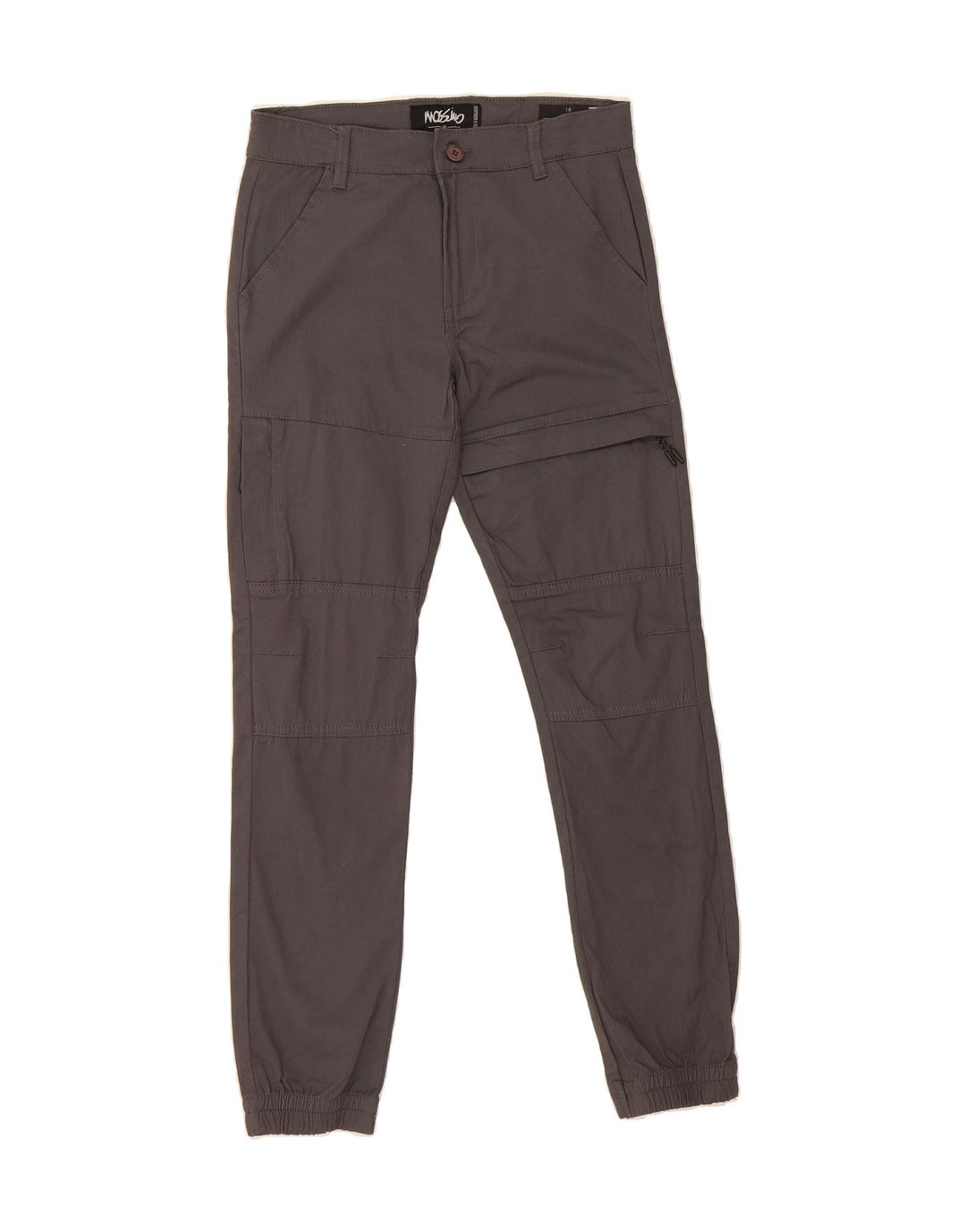 MOSSIMO Boys Stretch Joggers Chino Trousers 15-16 Years W28 L28 Grey Vintage Mossimo and Second-Hand Mossimo from Messina Hembry 