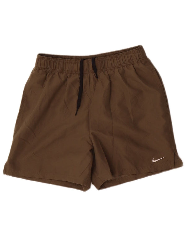 Nike Sportsshorts til mænd Small Khaki Polyester