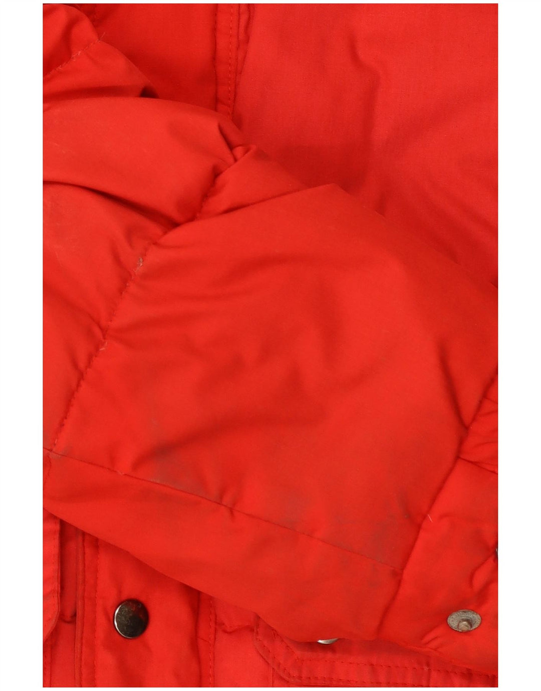 SALEWA Herre hættepolstret jakke UK 40 Large Red Colourblock Polyester
