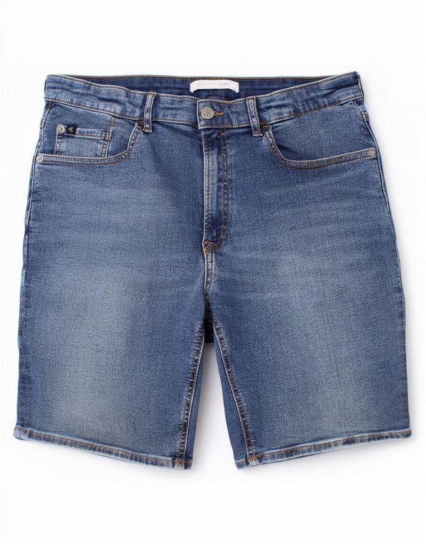 Calvin Klein Boys Denim Shorts 15-16 år W30 Blå