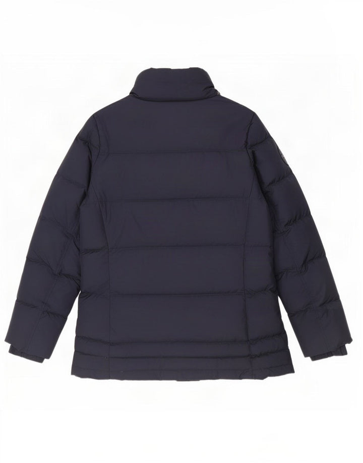 Tommy Hilfiger Dame Polstret Jakke UK 16 Large Navy Blue Polyester