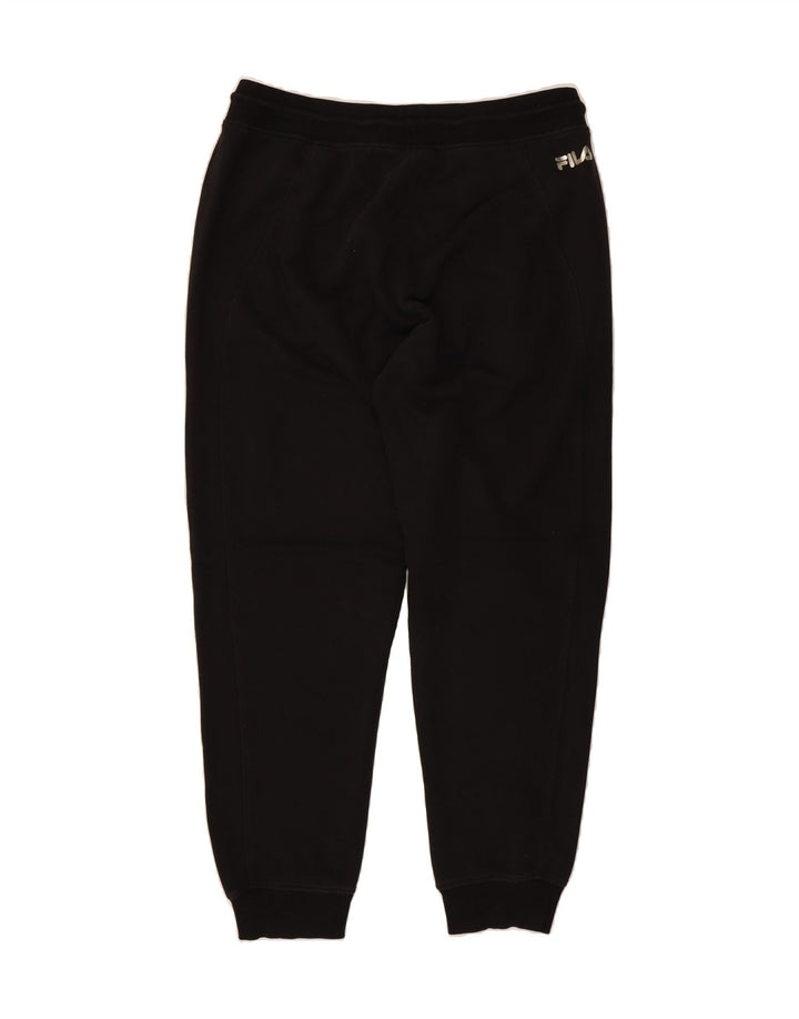 FILA Mens Tracksuit Trousers Joggers Large Black Vintage Fila and Second-Hand Fila from Messina Hembry 