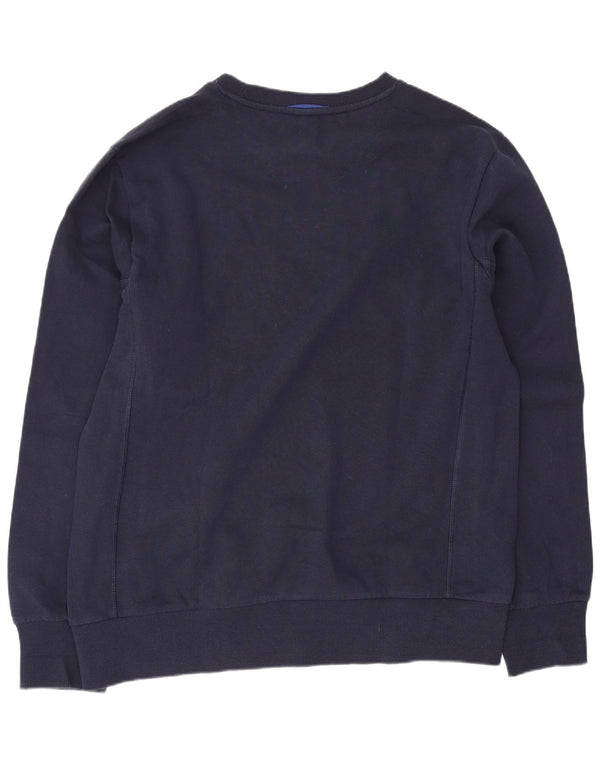 Lotto Herre Grafisk Sweatshirt Jumper XL Marineblå Bomuld
