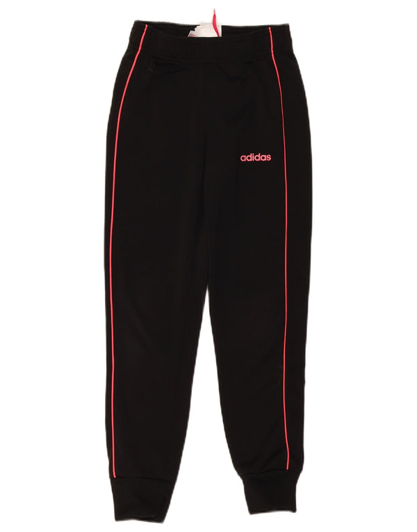 ADIDAS Pige træningsdragt Bukser Joggers 9-10 År Sort Polyester