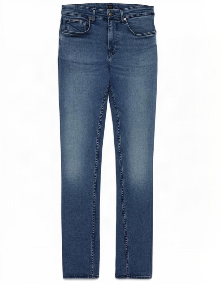 Hugo Boss Dame Slim Jeans W32 L32 Blå Bomuld