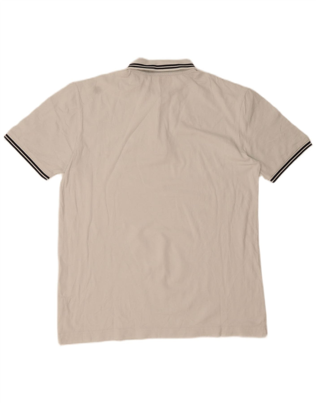 KAPPA herre poloshirt 2XL hvid bomuld