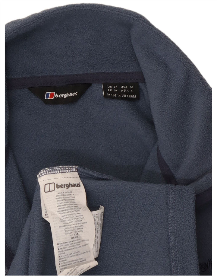 Berghaus Dame Liner Fleece Jakke UK 12 Medium Blue Polyester