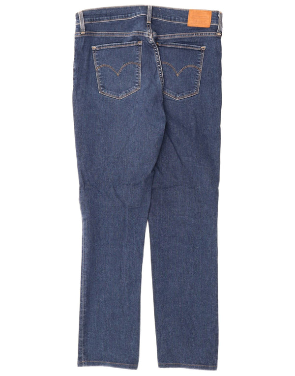 Levi's Womens 312 Shaping Slim Jeans W31 L30 Marineblå