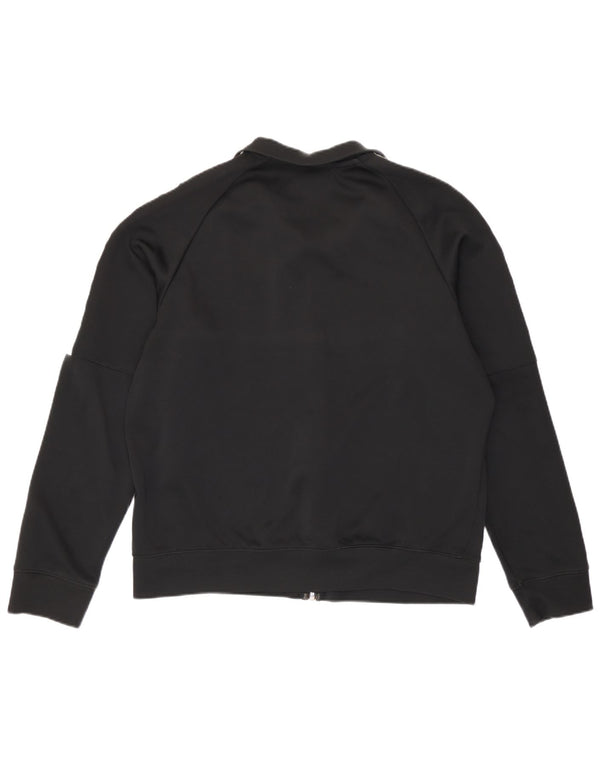 Nike træningsdragt til mænd, topjakke, stor sort colourblock polyester