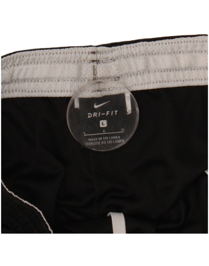 NIKE Herre Dri Fit Sportshorts Large Sort