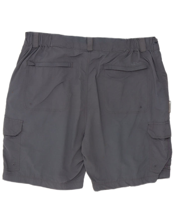 Mountain Warehouse Herre Cargo Shorts W40 XL Grå Nylon