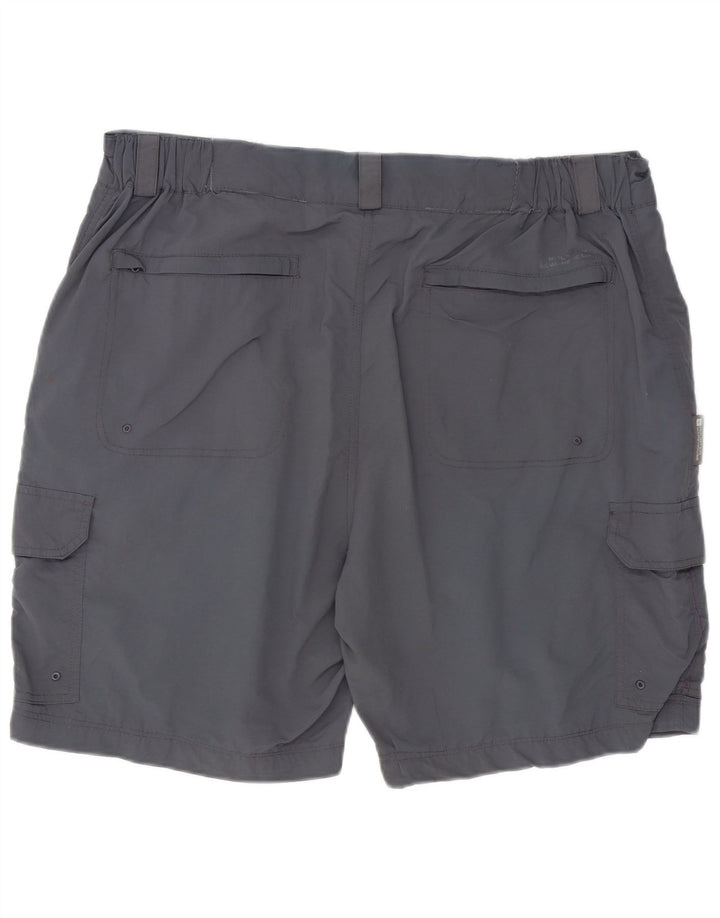 Mountain Warehouse Herre Cargo Shorts W40 XL Grå Nylon