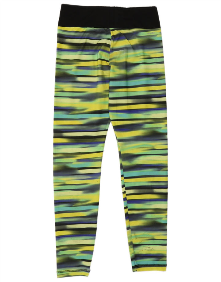 ADIDAS Piger Climalite Leggings 14-15 år Gulstribet polyester