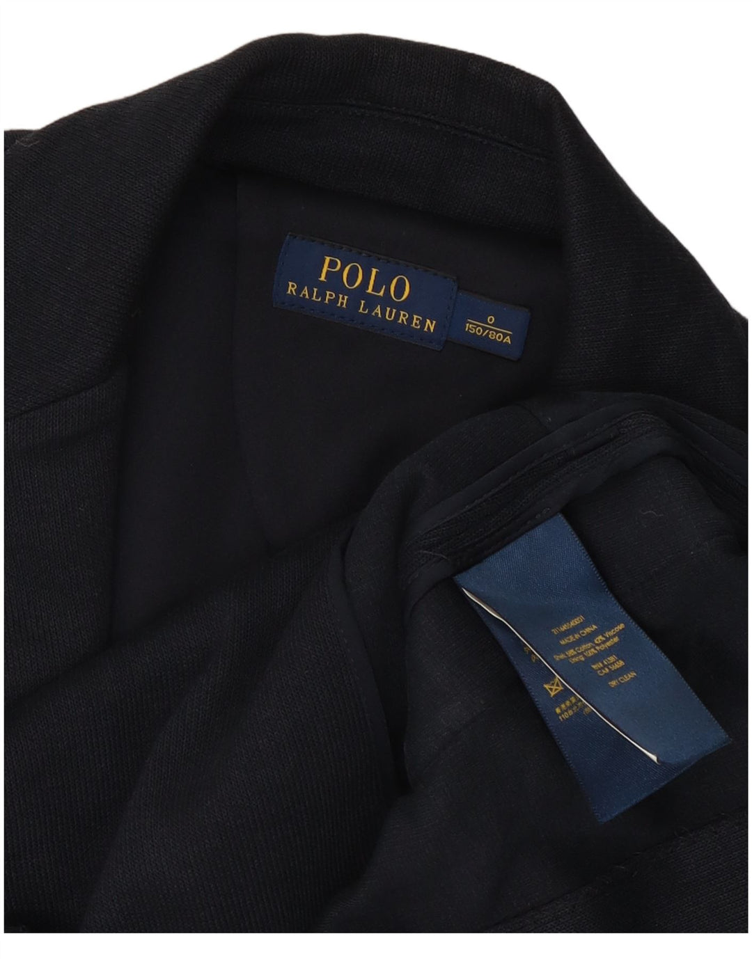 Polo Ralph Lauren Dame 2-knaps blazerjakke US 0 XS Marineblå Bomuld