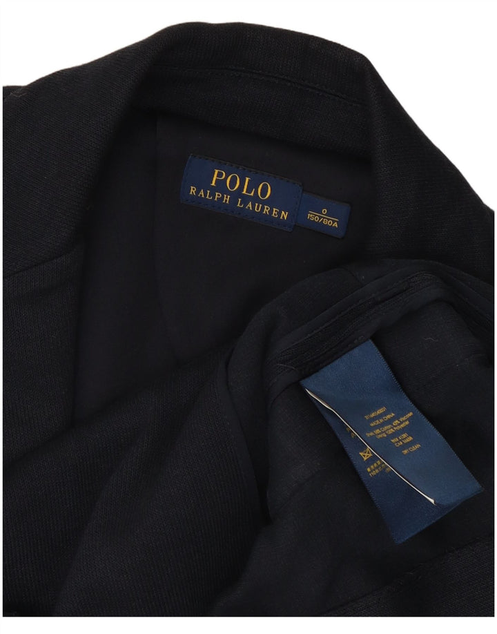 Polo Ralph Lauren Dame 2-knaps blazerjakke US 0 XS Marineblå Bomuld