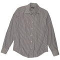 SISLEY Herreskjorte Medium Blue Pinstripe