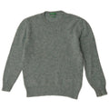 Benetton Dame sweater med rund hals DK 14 Medium Grøn uld