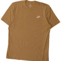 Nike Herre T-shirt Top Medium Beige Bomuld